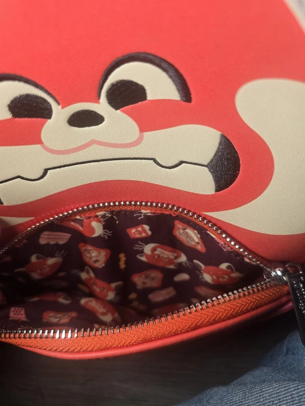 Loungefly Disney Pixar Turning Red Panda Cosplay Backpack NWOT